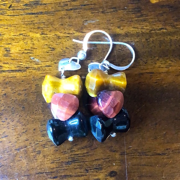 JAY KING DTR DESERT ROSE 925 Multi-Gemstone Sterling Silver Earrings - Picture 5 of 5